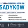 Elektro Meisterbetrieb Sadykow