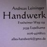 Alles Handwerk