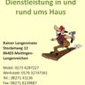 Dienstleistung in und rund ums Haus