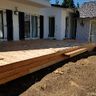 Holzterrassenbau, Holzbau, Baumfällung, Baumstumpffräsen.