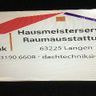 Hausmeisterservice und Raumausstattung