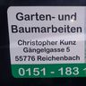 Garten- und Baumarbeiten