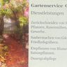 Grab Bepflanzung und Gärten zurück schneiden