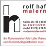 Malermeister Rolf Haferstroh