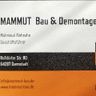 Mammut Bau & Demontage