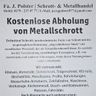 Fa. Polster Schrott u Metallhandel, Haustechnik