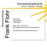 Frank Flohr Sonnenschutztechnik