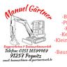 Baggerarbeiten Gärtner Manuel