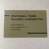 Fensterbau und Türen