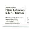 Frank Schramek B&H-Sevice  Einzelunternehmen)