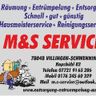 M&S Service  Entrümpelung&Entsorgung &Räumung&Hausmeisterservice&Reinigungs