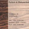 Parkett & Dielenarbeiten