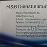 M&B Dienstleistungen