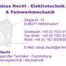 Tobias Hecht - Elektrotechnik & Feinwerkmechanik