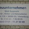 Bauunternehmen Maik Rupprecht