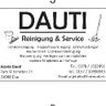 Dauti Reinigung & Service.