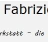 Fabriziert