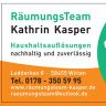Räumungsteam Kathrin Kasper