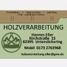 Holzverarbeitung Eller
