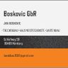 Boskovic GbR 