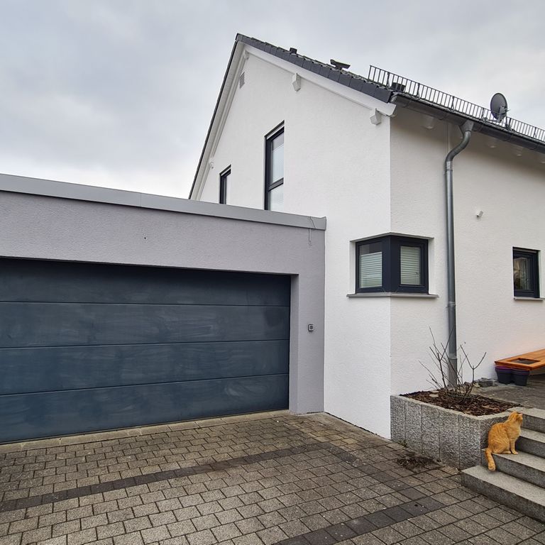 Malerarbeiten: 200 m²; Außenwand, Dachgesims